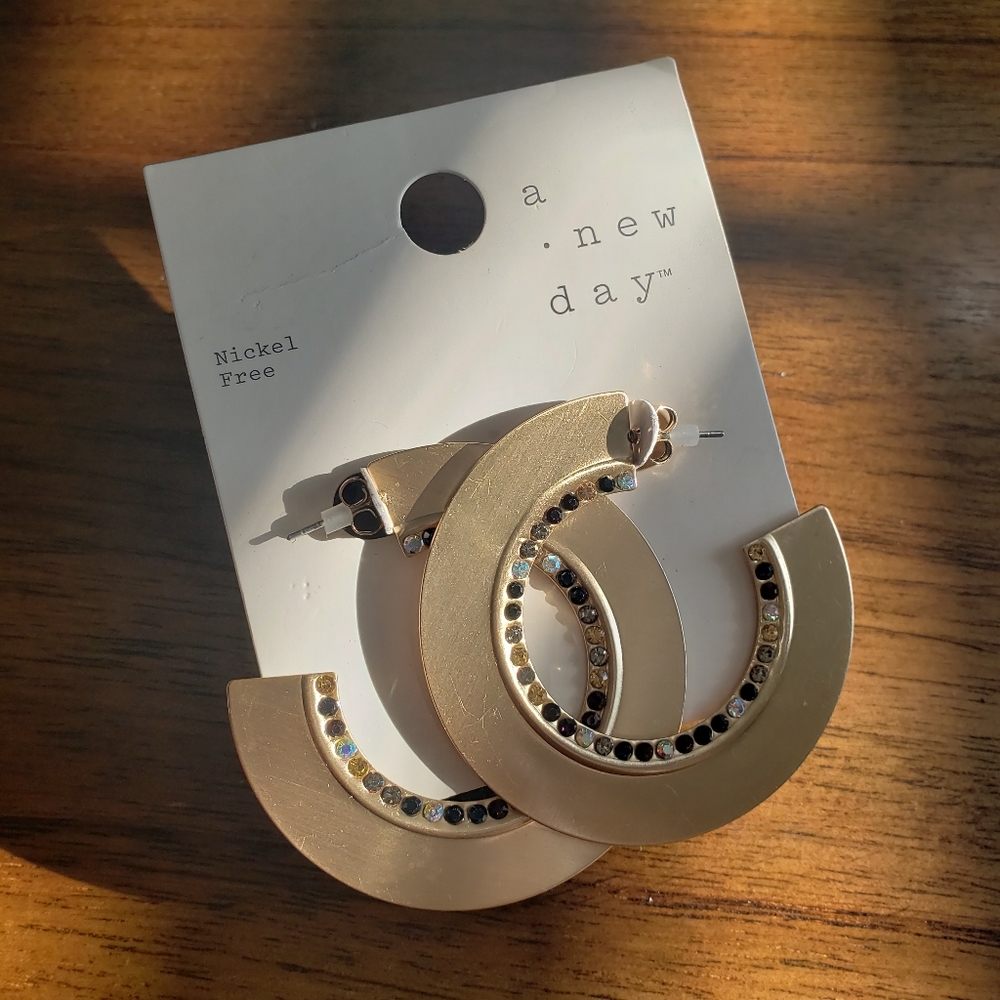 A New Day Gold Hoop Earrings